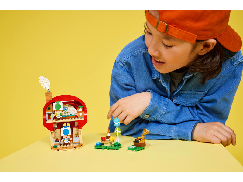 LEGO Super Mario - Toad a párty v jeho domku