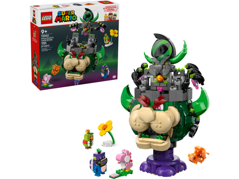 LEGO Super Mario - Prince Florian a Castle Bowser