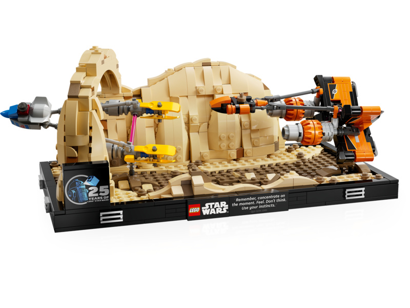 LEGO Star Wars - Závody kluzáků v Mos Espa - dioráma