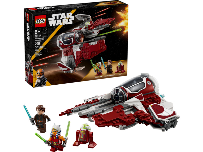 LEGO Star Wars - Ahsoka a jediská stíhačka Interceptor