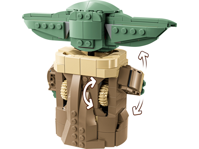 LEGO Star Wars - Grogu ve vznášejícím se kočárku
