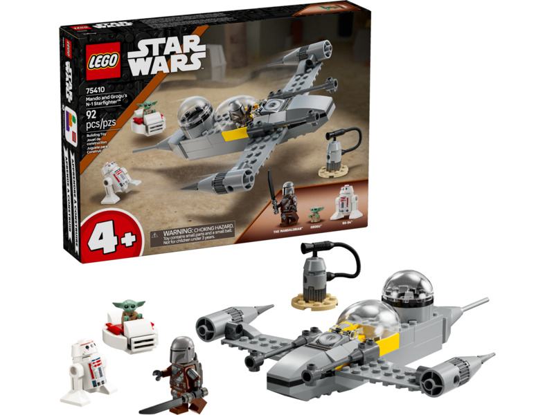LEGO Star Wars - Mando, Grogu a stíhačka N-1 Starfighter