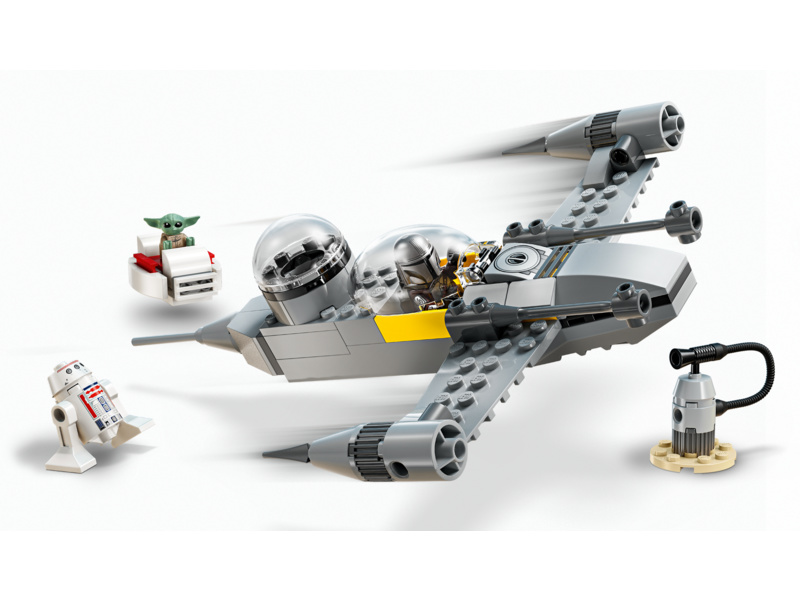 LEGO Star Wars - Mando, Grogu a stíhačka N-1 Starfighter