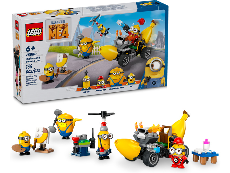 LEGO Já, padouch 4 - Mimoni a banánové auto