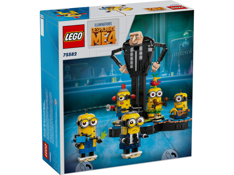LEGO Já, padouch 4 - Gru a mimoni z kostek