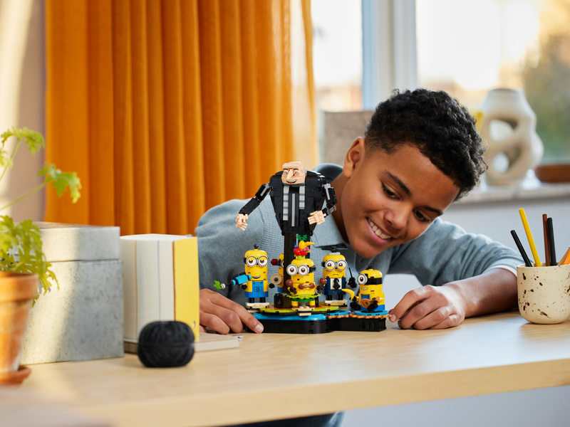 LEGO Já, padouch 4 - Gru a mimoni z kostek