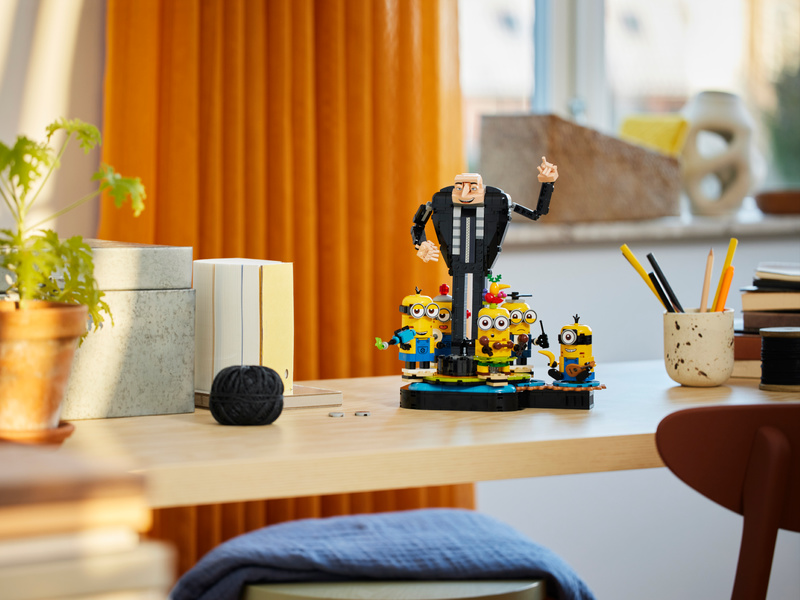LEGO Já, padouch 4 - Gru a mimoni z kostek