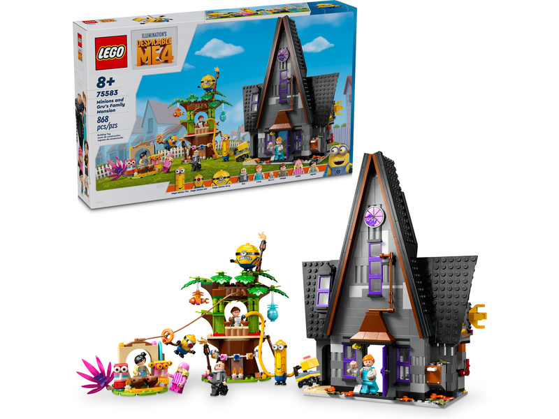 LEGO Já, padouch 4 - Mimoni a Gruův rodinný dům