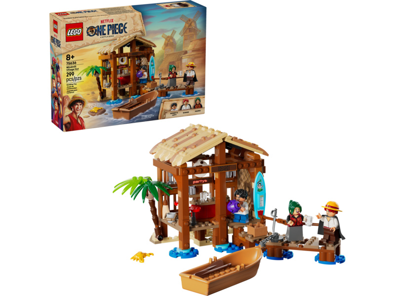LEGO ONE PIECE - Chatrč v Mlýnové vesnici