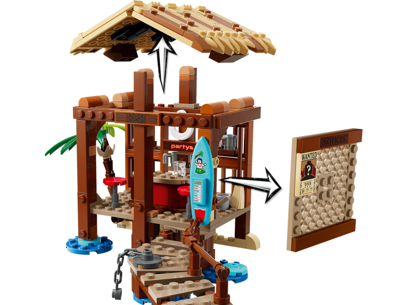 LEGO ONE PIECE - Chatrč v Mlýnové vesnici