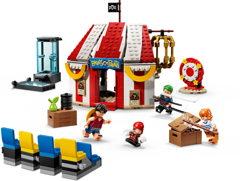 LEGO ONE PIECE - Klaun Buggy a jeho cirkusový stan