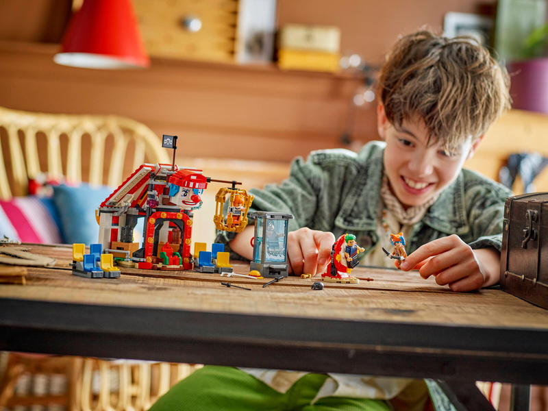 LEGO ONE PIECE - Klaun Buggy a jeho cirkusový stan