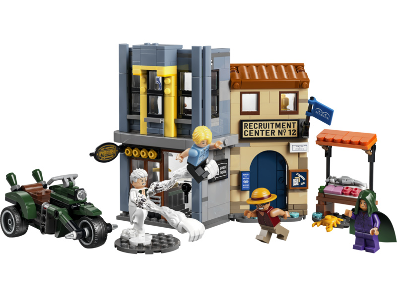 LEGO ONE PIECE - Souboj s kapitánem Smokerem