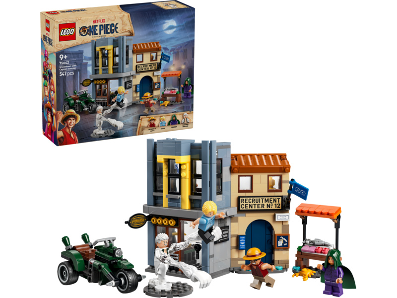 LEGO ONE PIECE - Souboj s kapitánem Smokerem