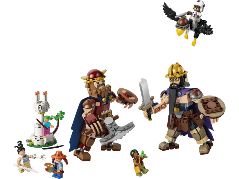 LEGO ONE PIECE - Dorry vs. Brogy – Obři ze Zahrádky