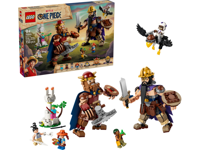 LEGO ONE PIECE - Dorry vs. Brogy – Obři ze Zahrádky