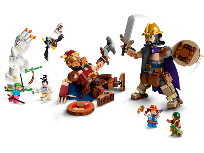 LEGO ONE PIECE - Dorry vs. Brogy – Obři ze Zahrádky