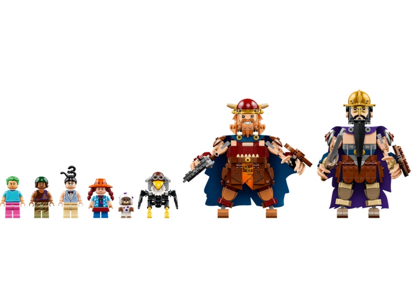 LEGO ONE PIECE - Dorry vs. Brogy – Obři ze Zahrádky