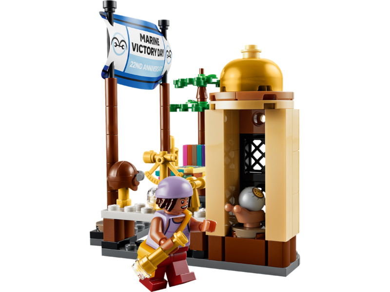 LEGO ONE PIECE - Garpova námořní válečná loď