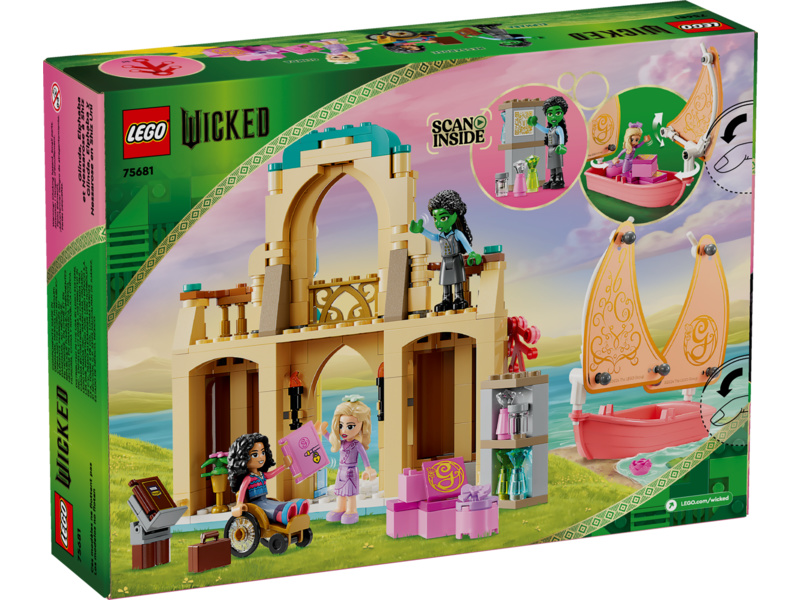 LEGO Wicked - Glinda, Elphaba a Nessarose na Shiz univerzitě