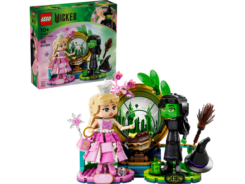 LEGO Wicked - Figurky Elphaby a Glindy