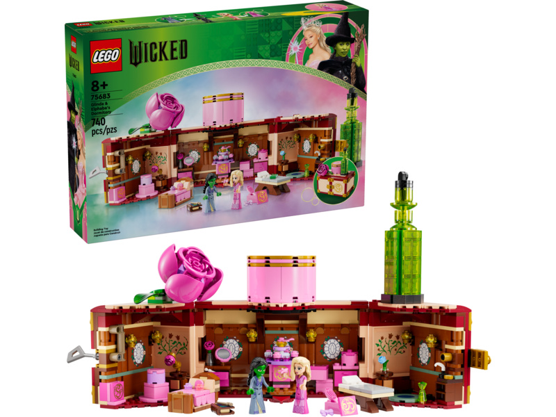 LEGO Wicked - Studentská kolej Glindy a Elphaby