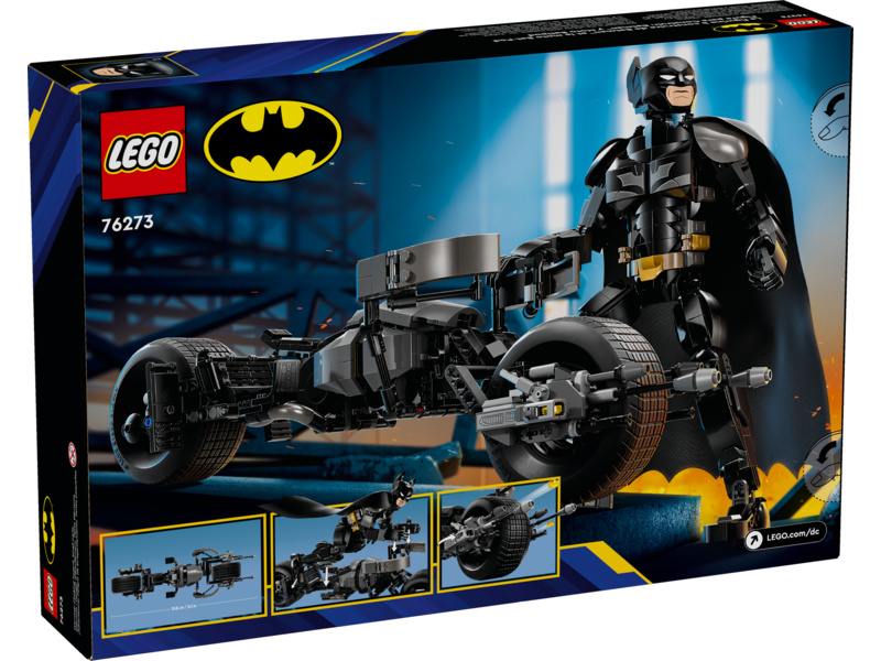 LEGO Batman - Sestavitelná figurka: Batman a motorka Bat-Pod