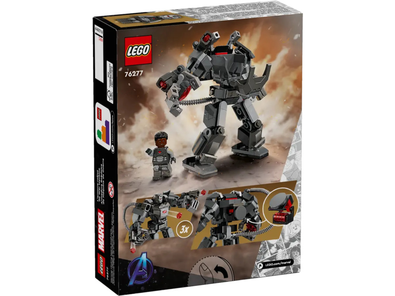 LEGO Marvel - War Machine v robotickém brnění