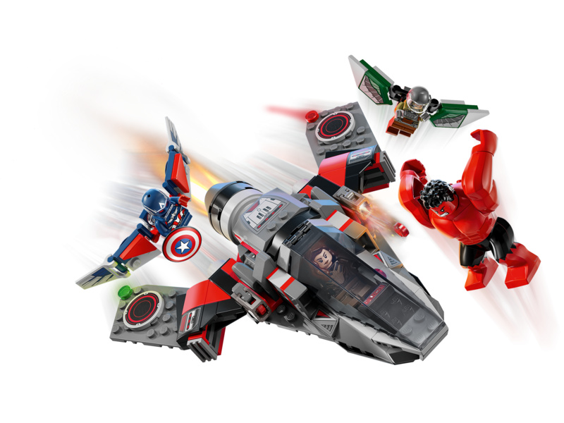 LEGO Marvel - Souboj: Kapitán Amerika vs. Red Hulk