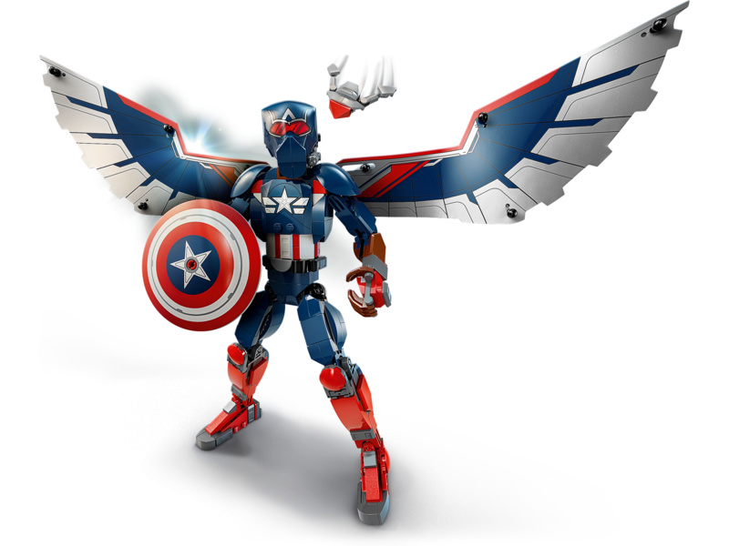 LEGO Marvel - Sestavitelná figurka: Nový Kapitán Amerika