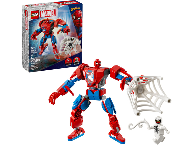 LEGO Marvel - Spider-Man v robotickém obleku vs. Anti-Venom