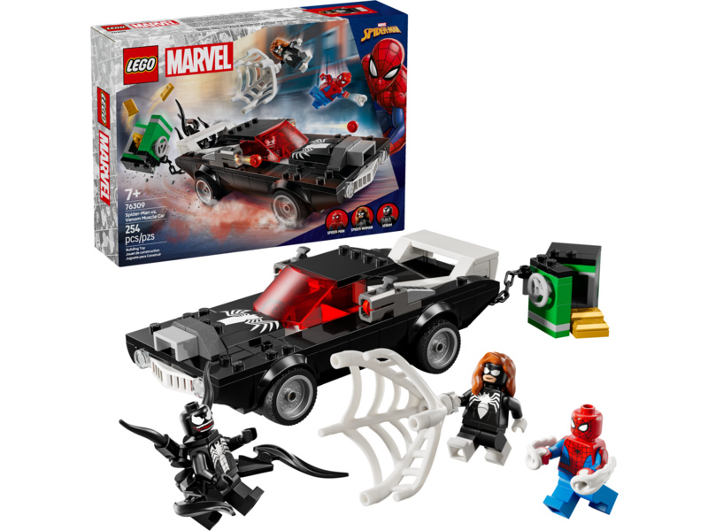 LEGO Marvel - Spider-Man vs. Venomův výkonný sporťák