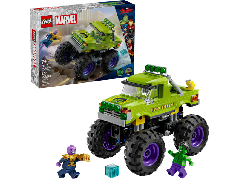 LEGO Marvel - Hulkův truck vs. Thanos