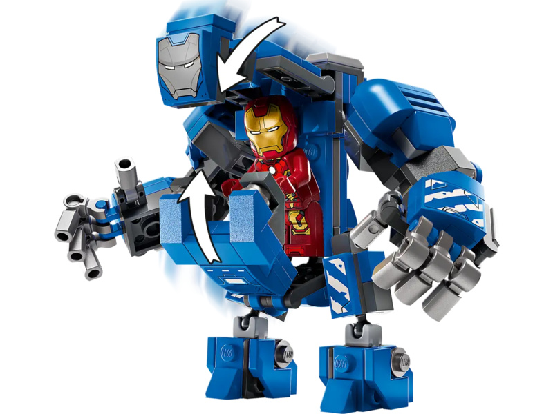 LEGO Marvel - Iron Man a jeho laboratoř: Síň brnění