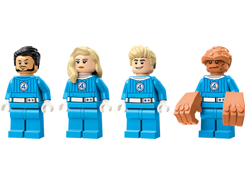 LEGO Marvel - Fantastická čtyřka vs. Sestavitelná