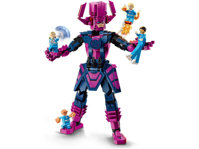 LEGO Marvel - Fantastická čtyřka vs. Sestavitelná