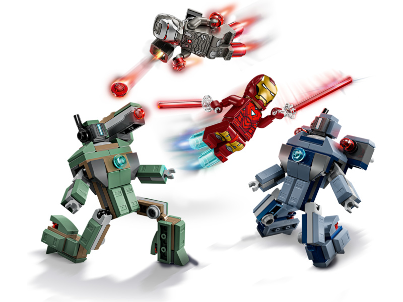 LEGO Marvel - Iron Man a War Machine vs. Hammerovy Drony