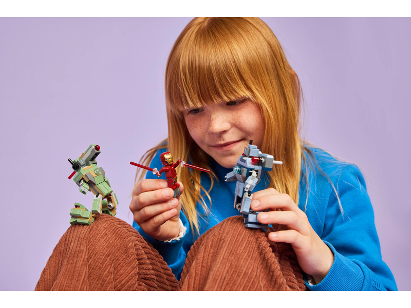 LEGO Marvel - Iron Man a War Machine vs. Hammerovy Drony