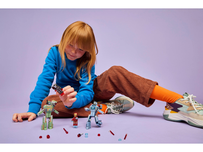 LEGO Marvel - Iron Man a War Machine vs. Hammerovy Drony