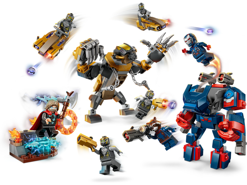 LEGO Marvel - Avengers: Endgame Thor vs. Chitauri