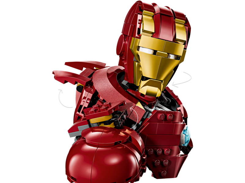 LEGO Marvel - Busta Iron Man MK4