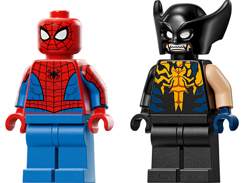 LEGO Marvel - Spider-Man a auto vs. venomizovaný Wolverine