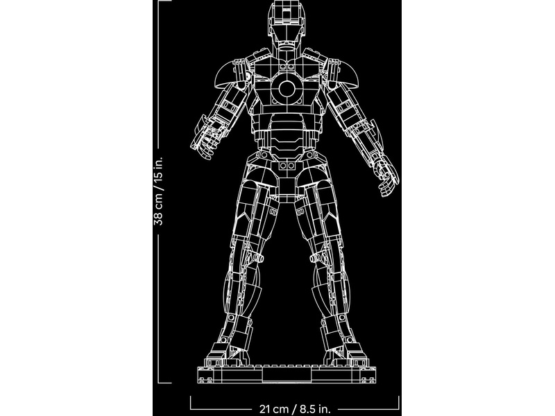 LEGO Marvel - Iron Man Mark 3: sběratelská edice