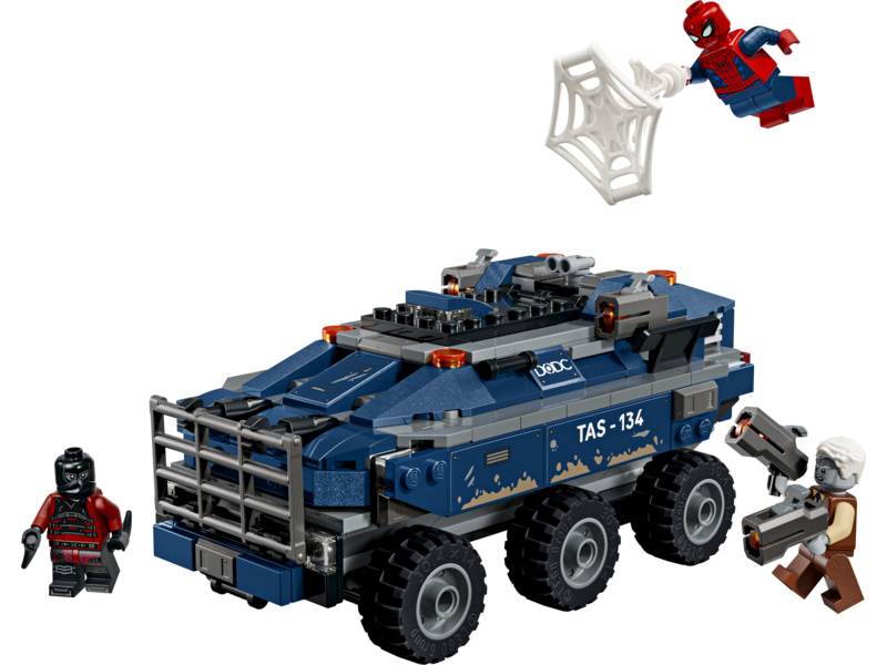 LEGO Marvel - Spider-Man a honička za vězeňským transportérem