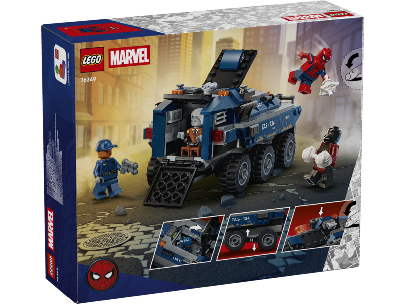 LEGO Marvel - Spider-Man a honička za vězeňským transportérem