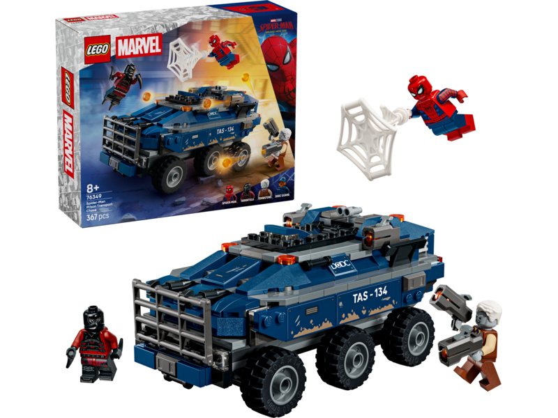 LEGO Marvel - Spider-Man a honička za vězeňským transportérem