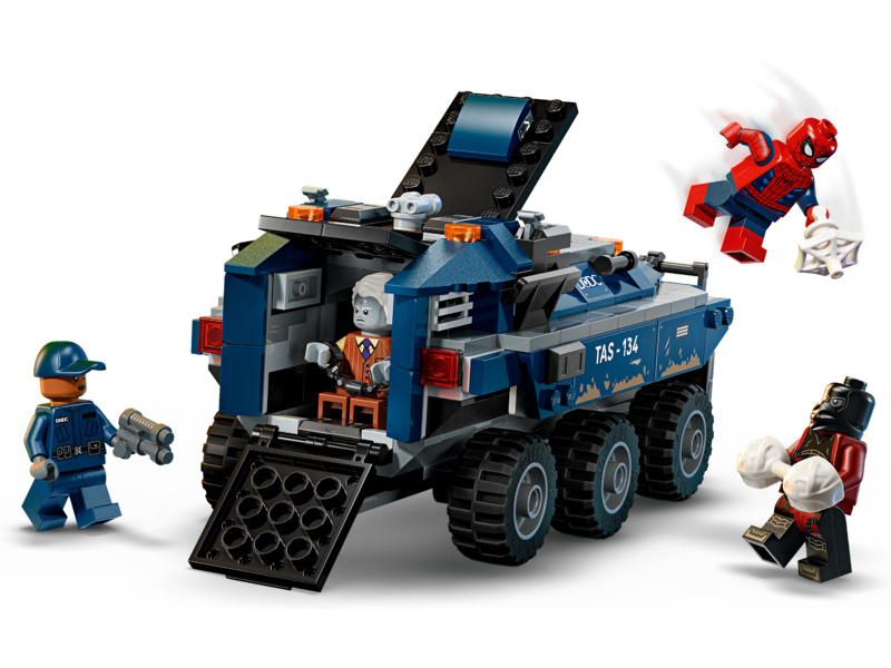 LEGO Marvel - Spider-Man a honička za vězeňským transportérem