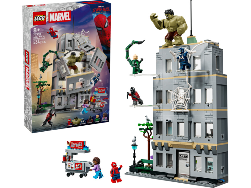 LEGO Marvel - Epické střetnutí: Spider-Man vs. Hulk
