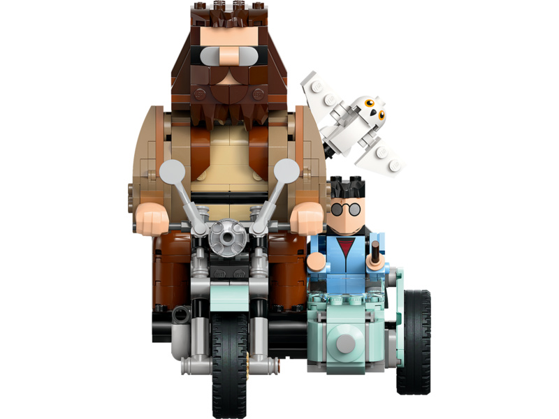 LEGO Harry Potter - Hagrid a Harry na motorce