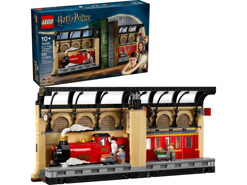 LEGO Harry Potter - Knižní zarážka: Spěšný vlak do Bradavic